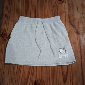 Gray Hello Kitty Mini Skirt